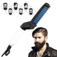 348 Mens Beard And Hair Curling Straightener (Modelling Comb)