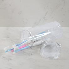 Multipurpose Travel-friendly Toothbrush Holder With 4 Soft Bristle Toothbrushes