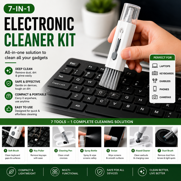 keycap puller and mini brush from electronic cleaning kit