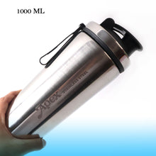 Apex Stainless Steel Gym Shaker Bottle And Spring (1000ml  1 Pc)
