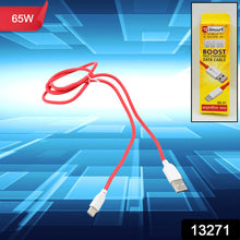 Type C Data Cable Fast Charging Data Cable (1000 Mm  65w  1 Pc)