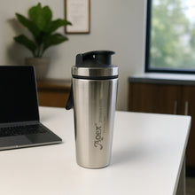 Apex Stainless Steel Gym Shaker Bottle And Spring (1000ml  1 Pc)