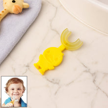 Cute Cartoon Duck U-shape Baby Toothbrush (1 Pc  Mix Color)