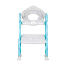 8492 2 In 1 Potty Training Toilet Seat With Step Stool Ladder For Boy And Girl Baby Toddler Kid Childrens Toilet Training Seat Chair With Soft Padded Seat And Sturdy Non-slip Wide Step Make Potty Easier For Your Kids (Multi-color)
