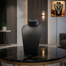 Premium Black Necklace Display Stand Mannequin Bust (1 Pc  15x11 Cm)