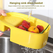 2833 Kitchen Dish Drainer And Drying Rack Sink Basket For Washing Bowls Utensils Vegetables Fruits Storage Organiser